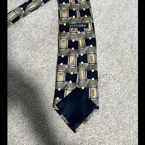 Principles Silk Tie - Picture 3 of 4